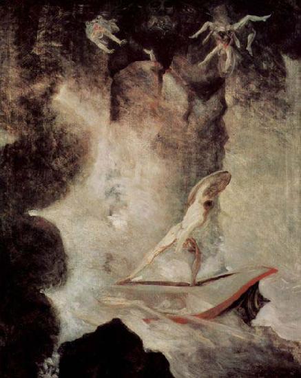 Henry Fuseli Odysseus in front of Scylla and Charybdis, Germany oil painting art